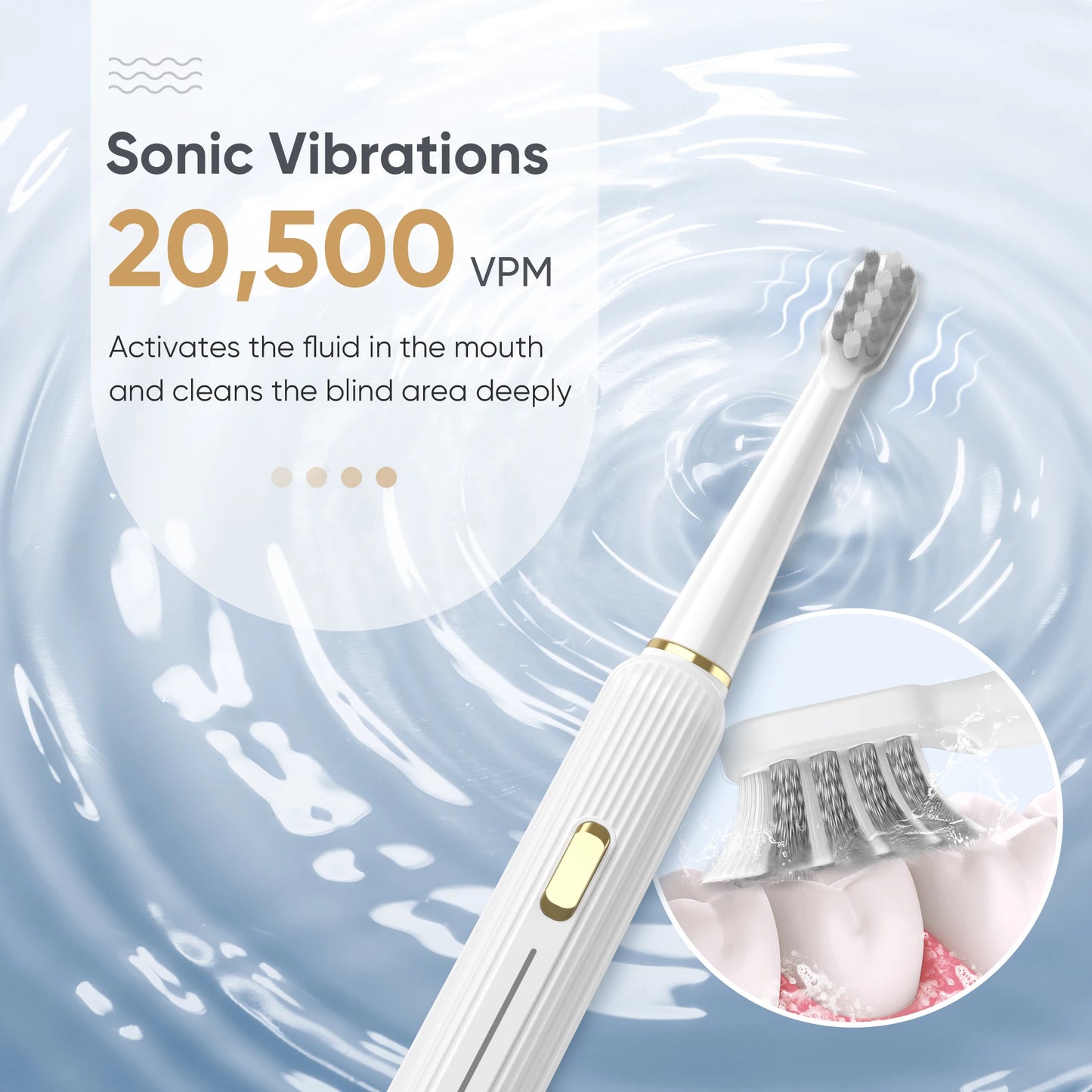 5 Modes Electric Toothbrush Rechargeable