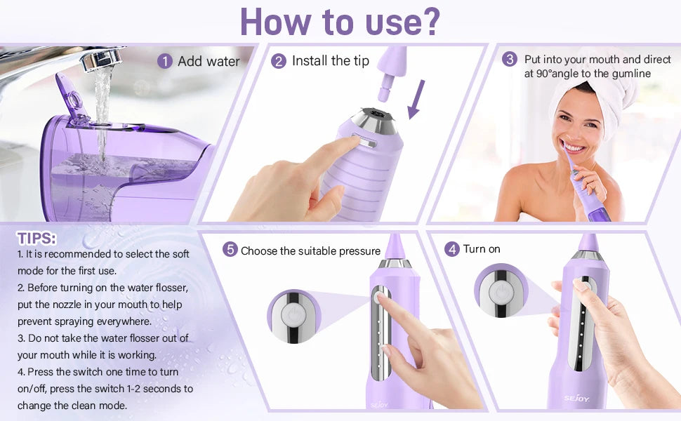 Sejoy Electric Water Flosser