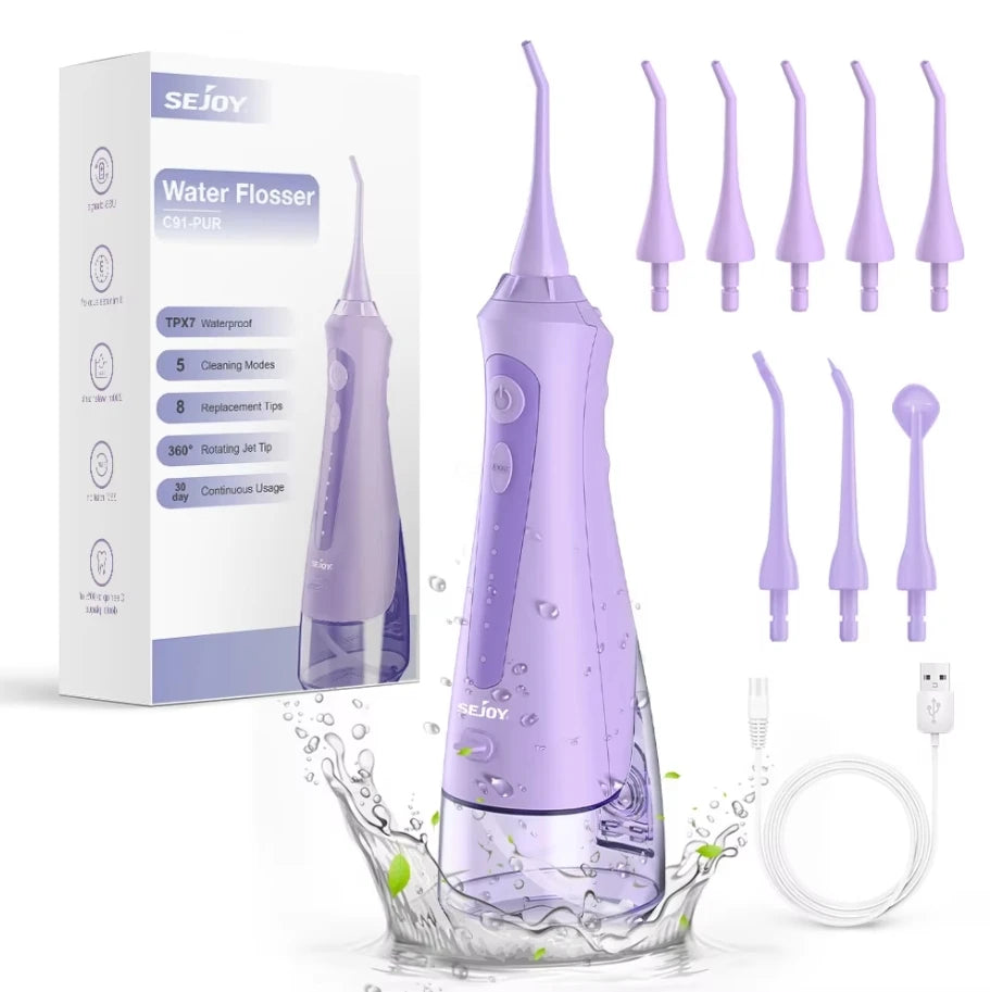 8 Jet Tips Water Flosser