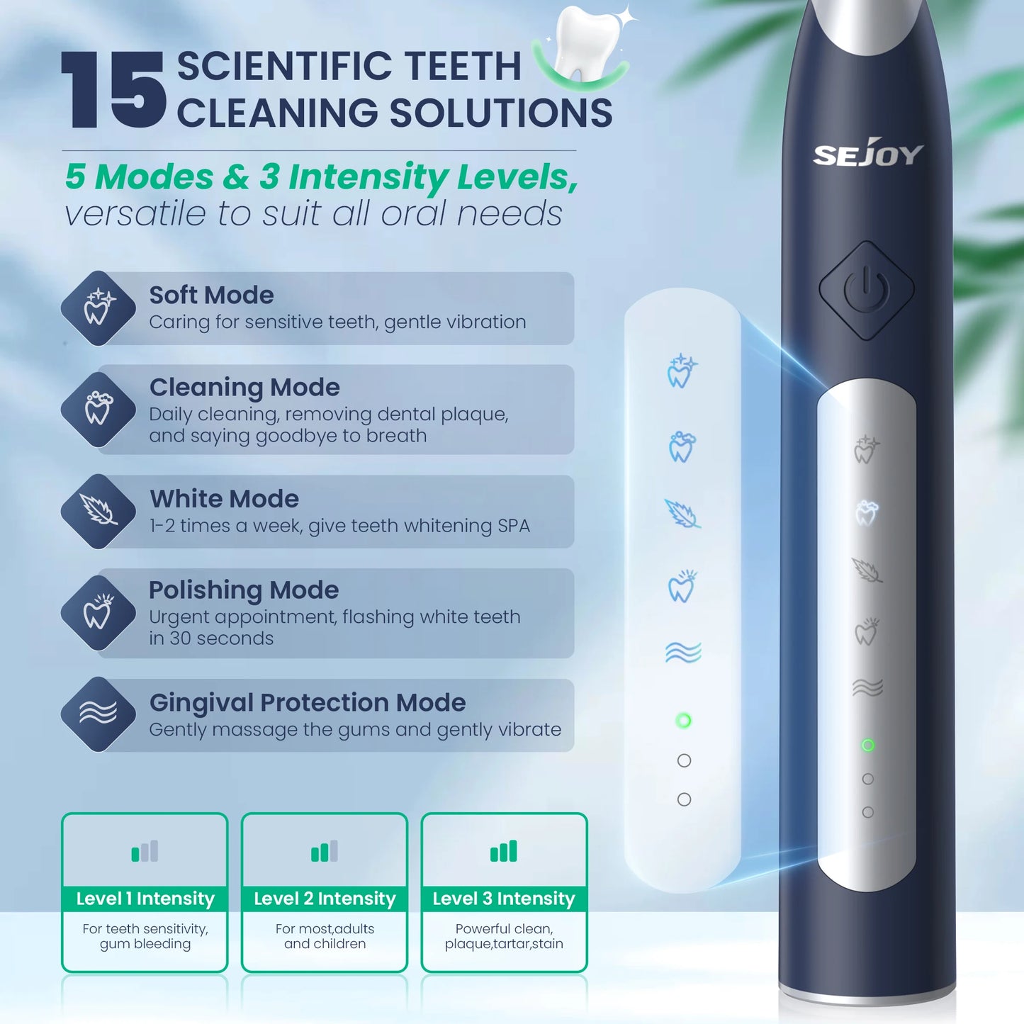 Sejoy JS10-1 Electric Sonic Toothbrush
