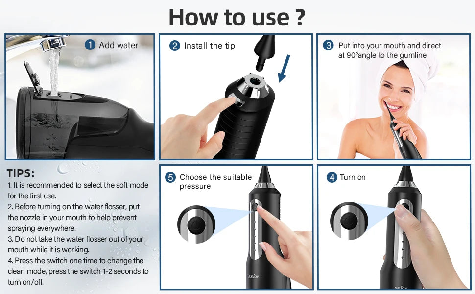 Sejoy Electric Water Flosser